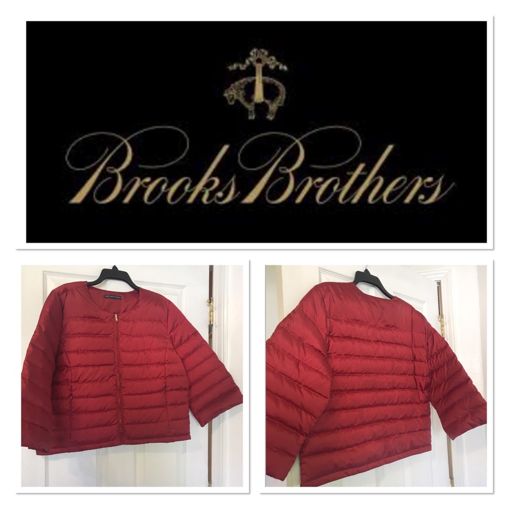 Brooks Brothers Red Lightweight Quilted Puffer Jacket